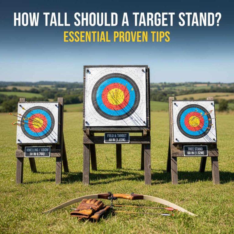 How Tall Should a Target Stand