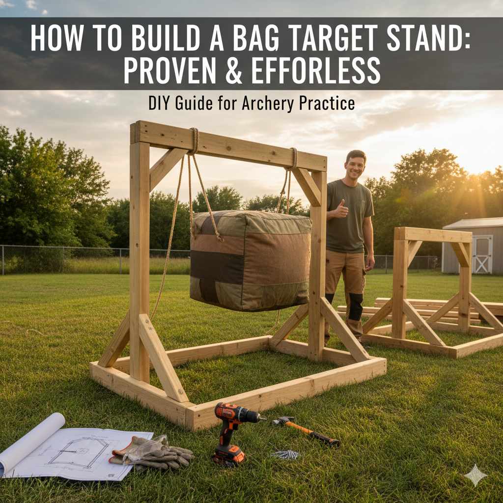 How To Build a Bag Target Stand
