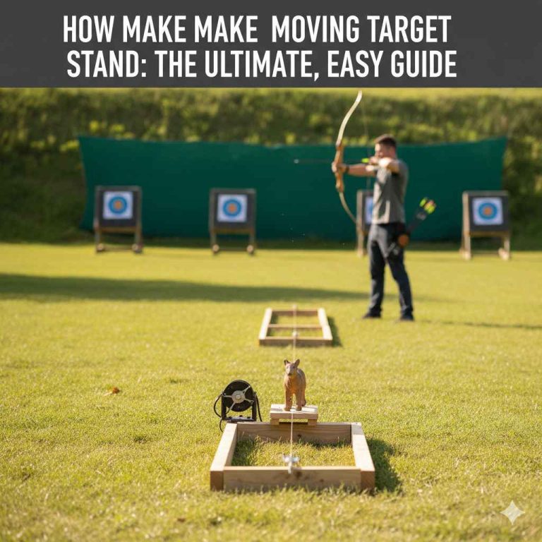 How To Make A Moving Target Stand
