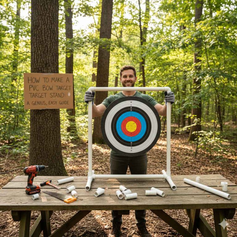 How To Make A Pvc Bow Target Stand