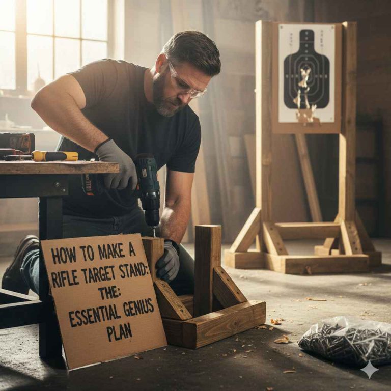 How To Make A Rifle Target Stand