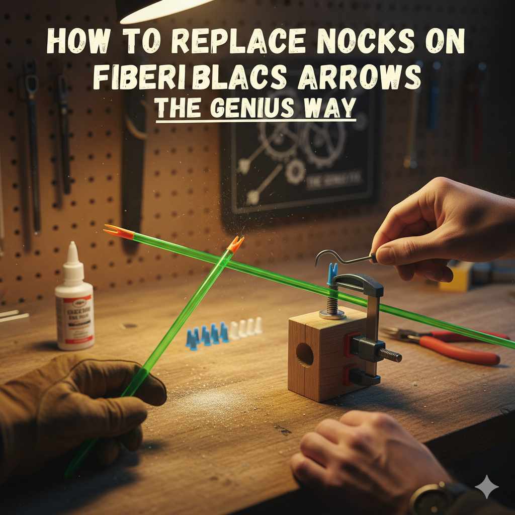 How To Replace Nocks On Fiberglass Arrows
