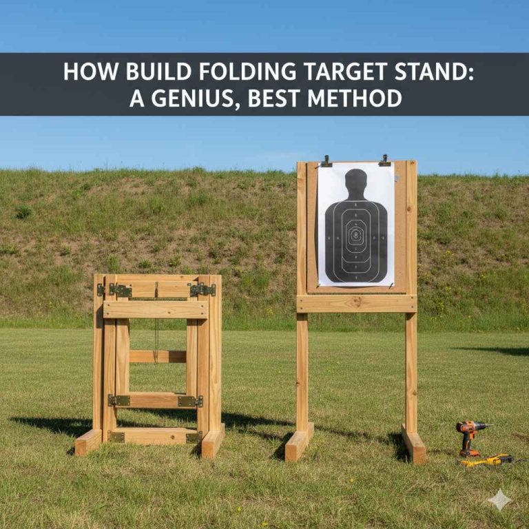 How to Build a Folding Target Stand