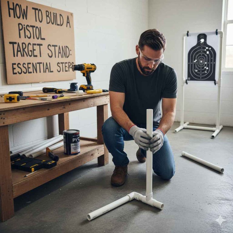How to Build a Pistol Target Stand