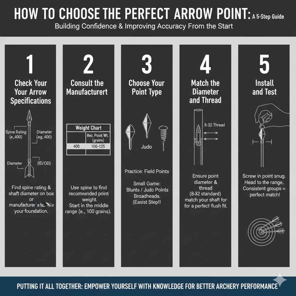 How to Choose the Perfect Arrow Point A 5-Step Guide