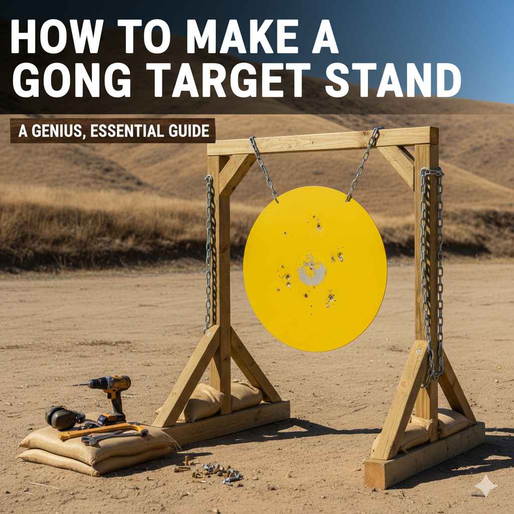 How to Make a Gong Target Stand