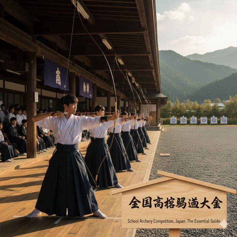 Is There an Archery Competition Between Schools in Japan