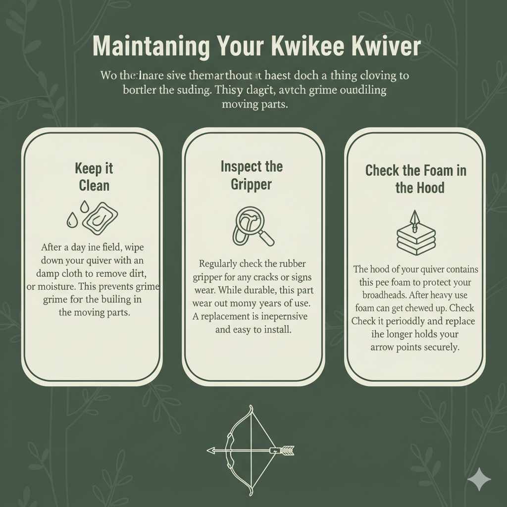 Maintaining Your Kwikee Kwiver