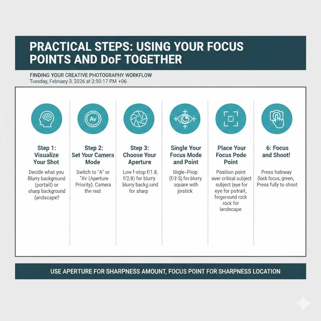 Using Your Focus Points and DoF Together