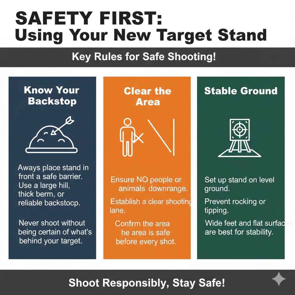 Safety First Using Your New Target Stand