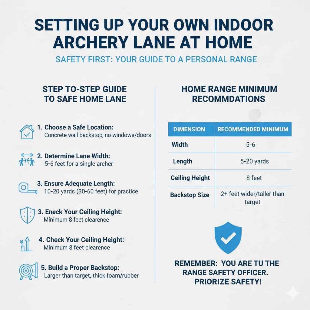 Setting Up Your Own Indoor Archery Lane at Home