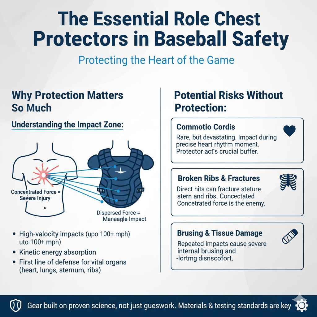 The Essential Role of Chest Protectors in Baseball Safety