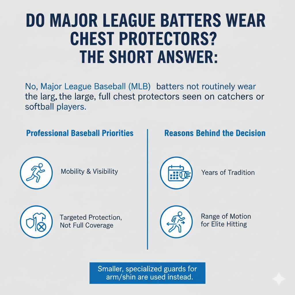 Do Major League Batters Wear Chest Protectors