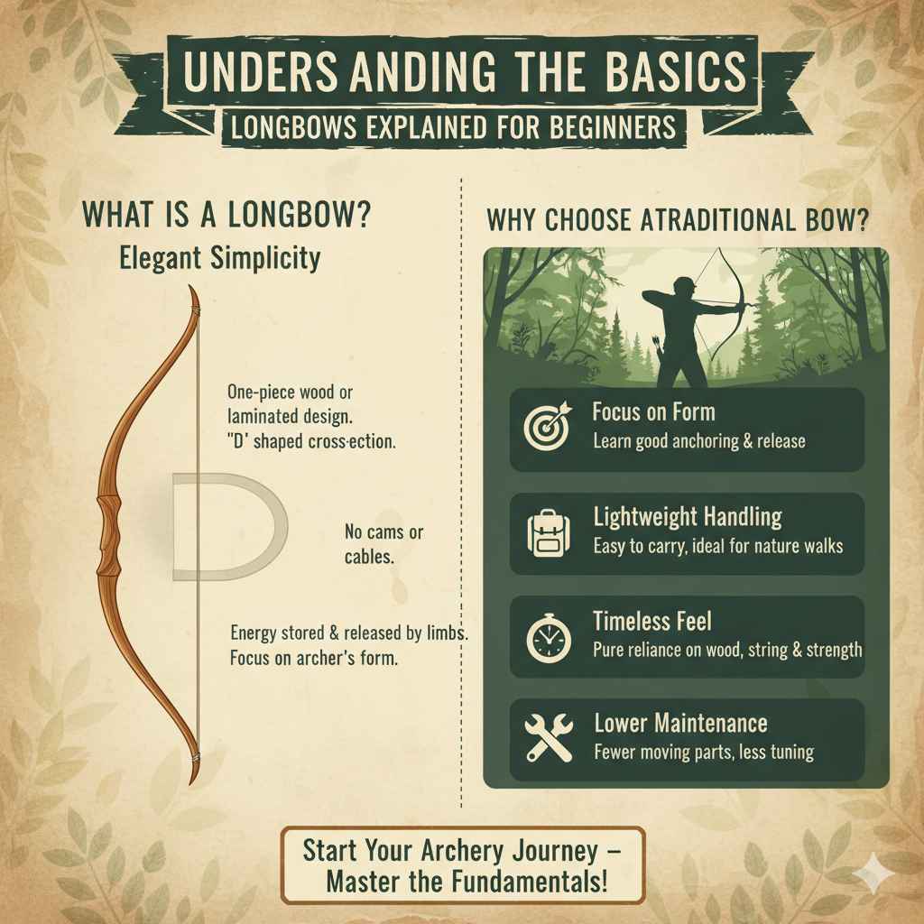 Understanding the Basics Longbows Explained for Beginners