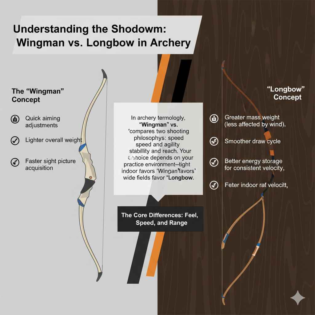 Understanding the Showdown Wingman vs. Longbow in Archery