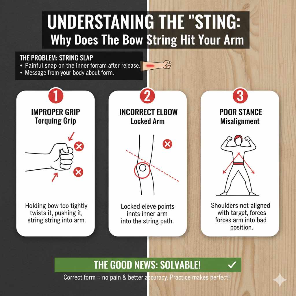 Understanding the Sting Why Does the Bow String Hit Your Arm