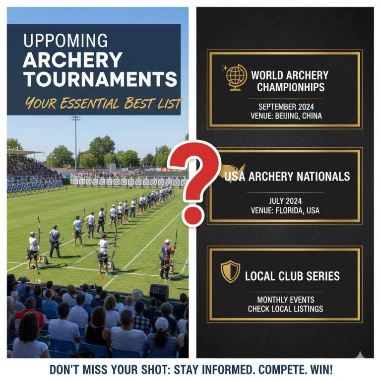 What Archery Tournaments Coming Up