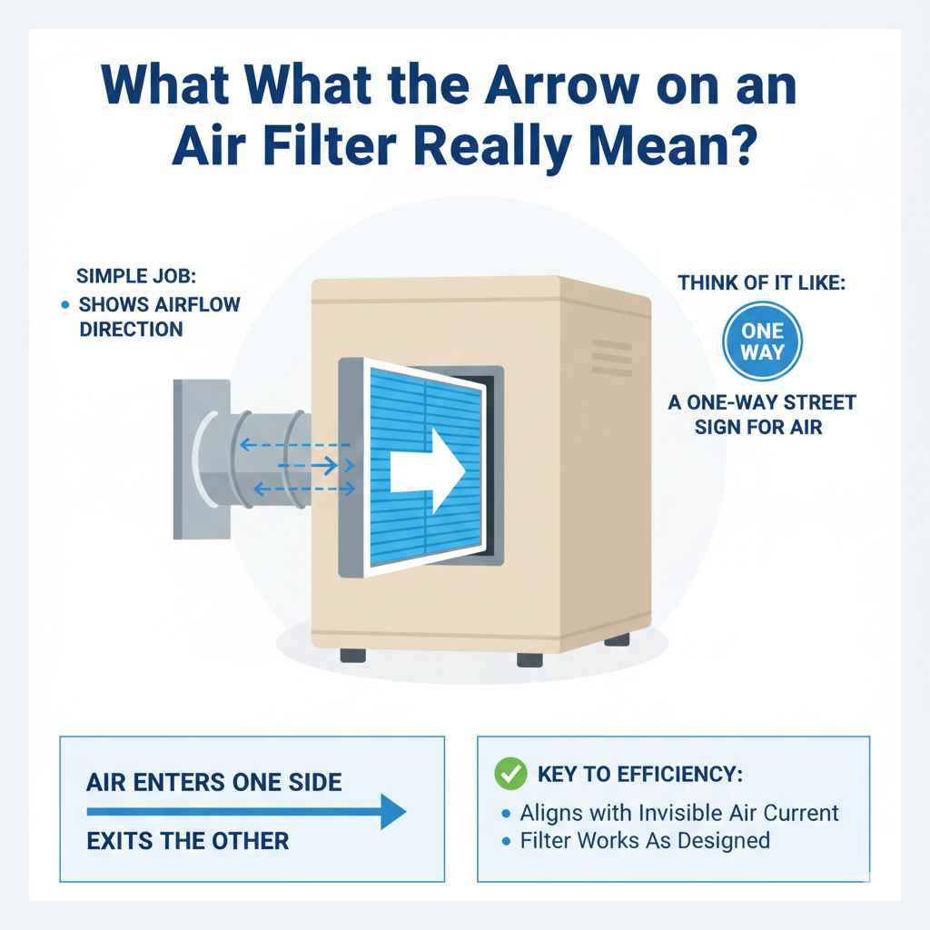 What Does the Arrow on an Air Filter Really Mean