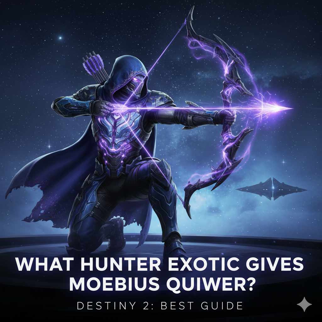 What Hunter Exotic Gives Moebius Quiver Destiny