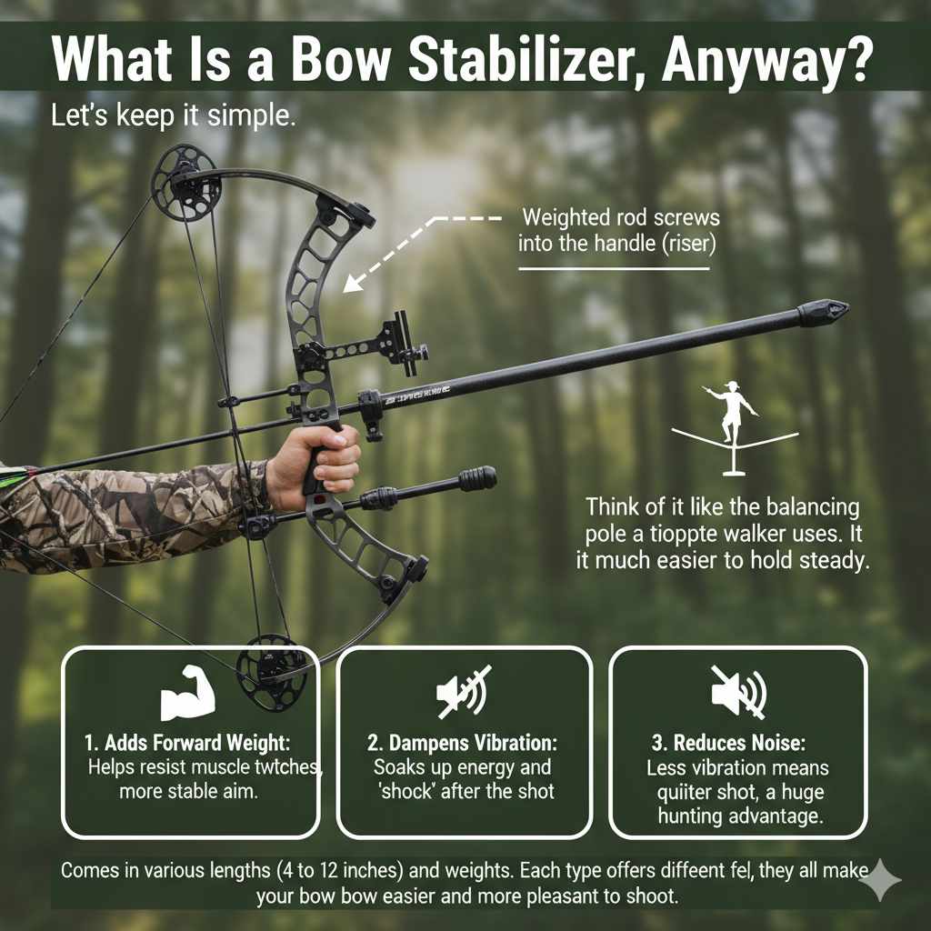 What Is a Bow Stabilizer, Anyway