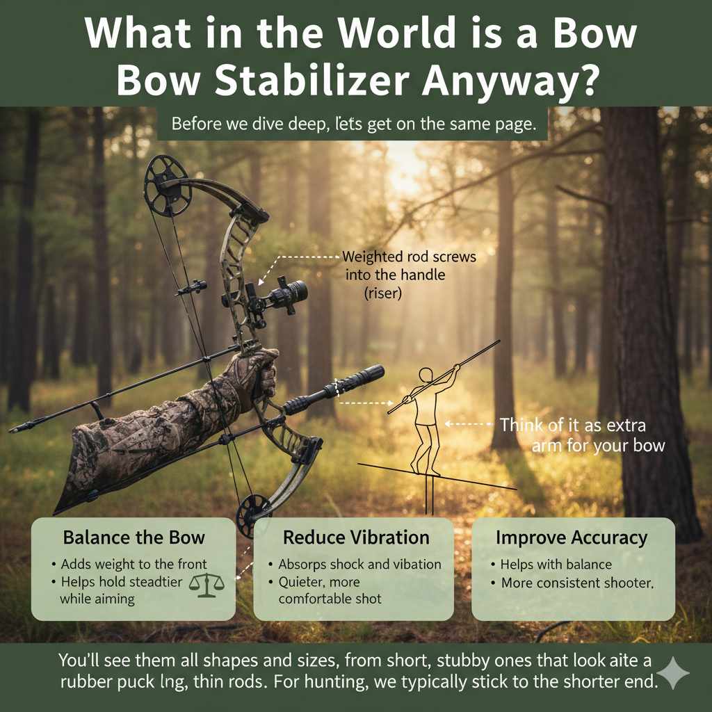 What in the World is a Bow Stabilizer Anyway