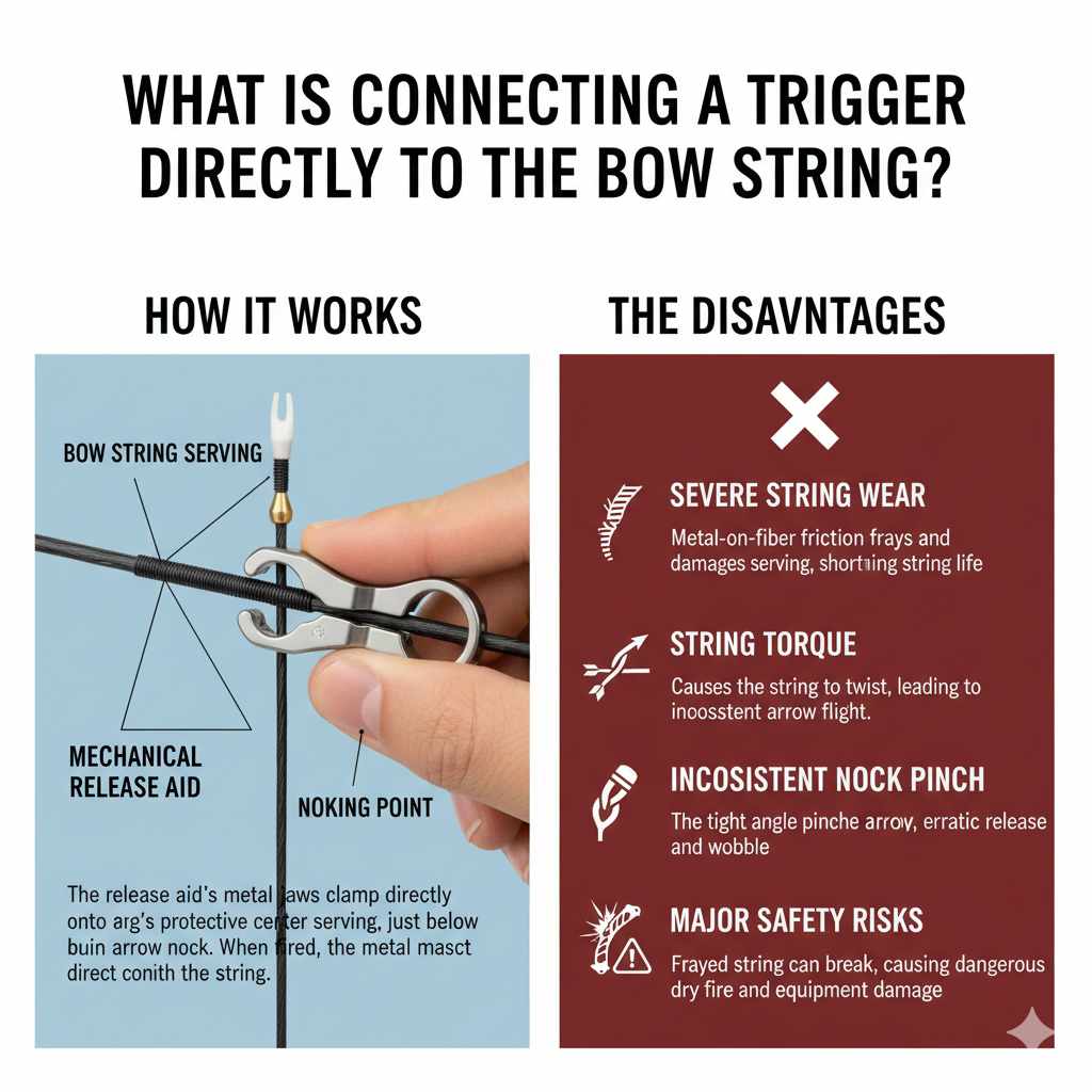 What is Connecting a Trigger Directly to the Bow String