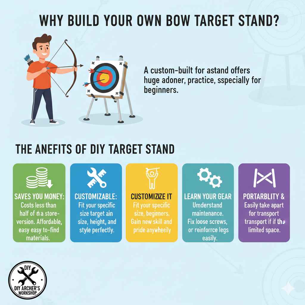 Why Build Your Own Bow Target Stand