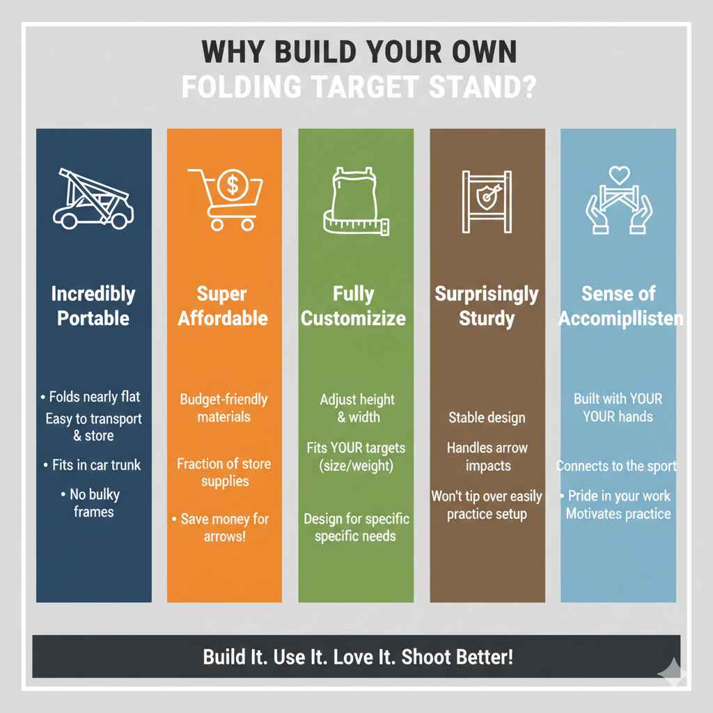 Why Build Your Own Folding Target Stand