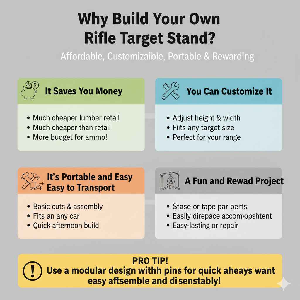 Why Build Your Own Rifle Target Stand?