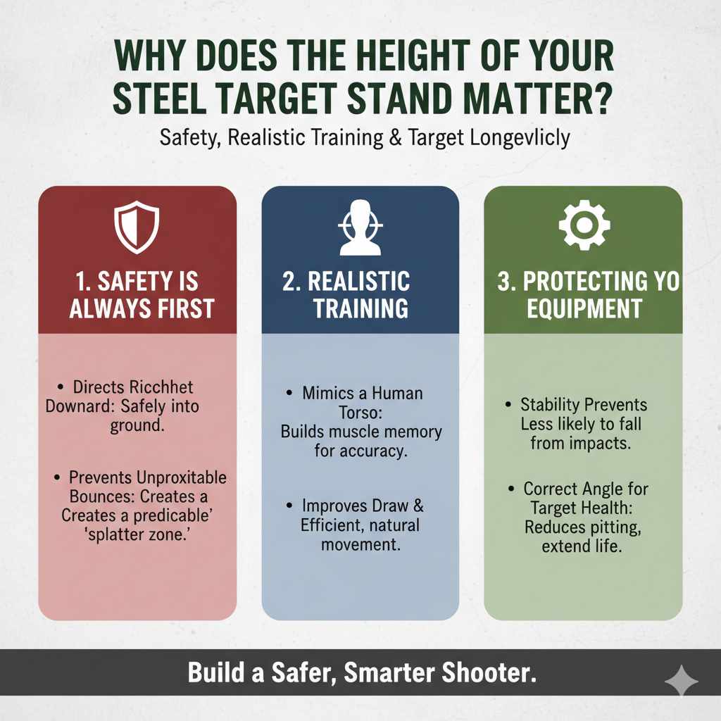 Why Does the Height of Your Steel Target Stand Matter