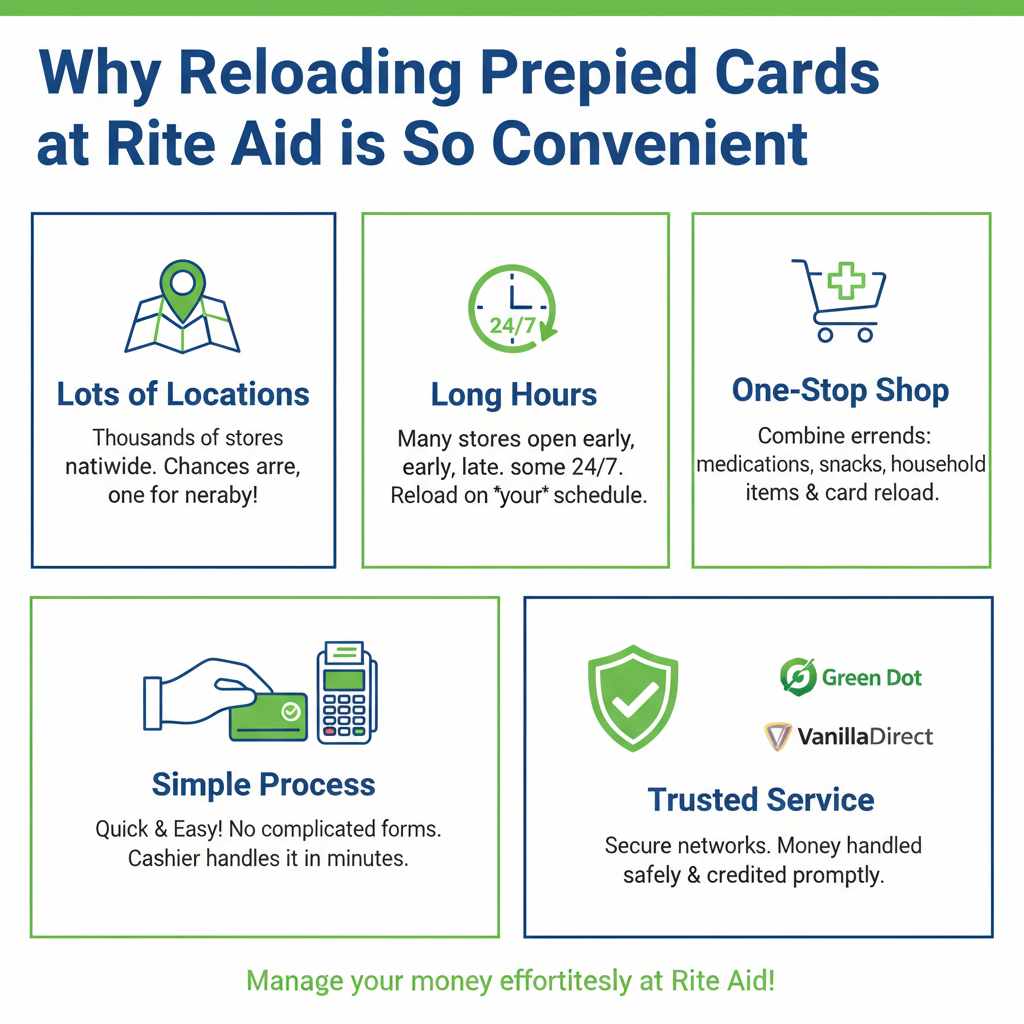 Why Reloading Prepaid Cards at Rite Aid is So Convenient