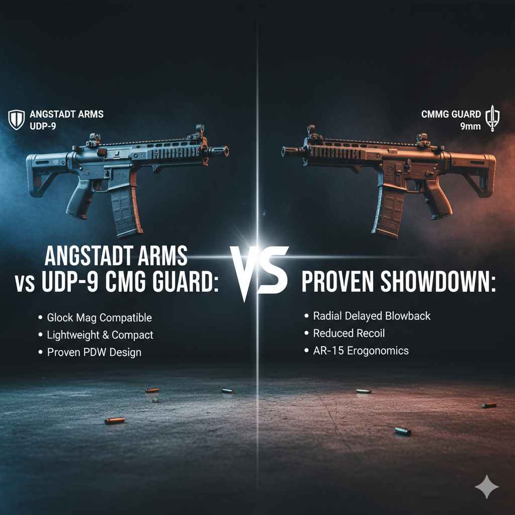 Angstadt Arms UDP-9 vs CMMG Guard