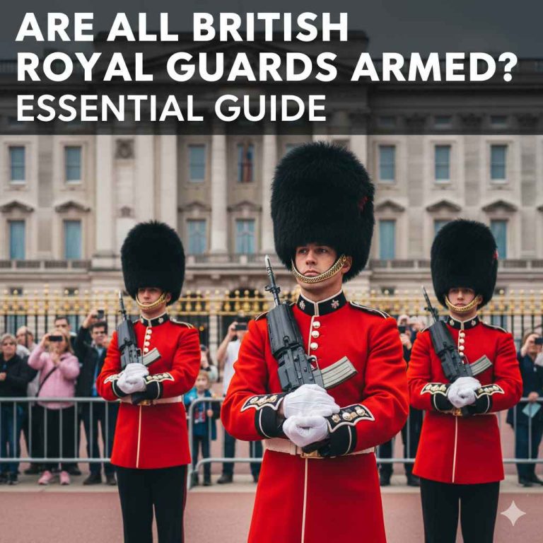 Are All British Royal Guards Armed