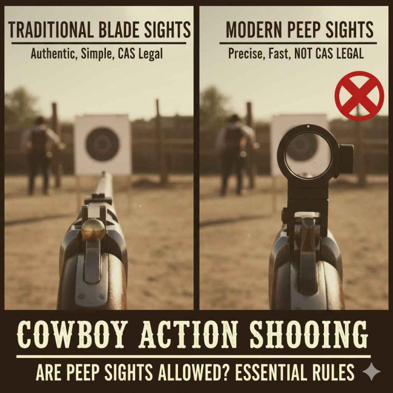 Are Peep Sights Allowed CAS Essential Rules