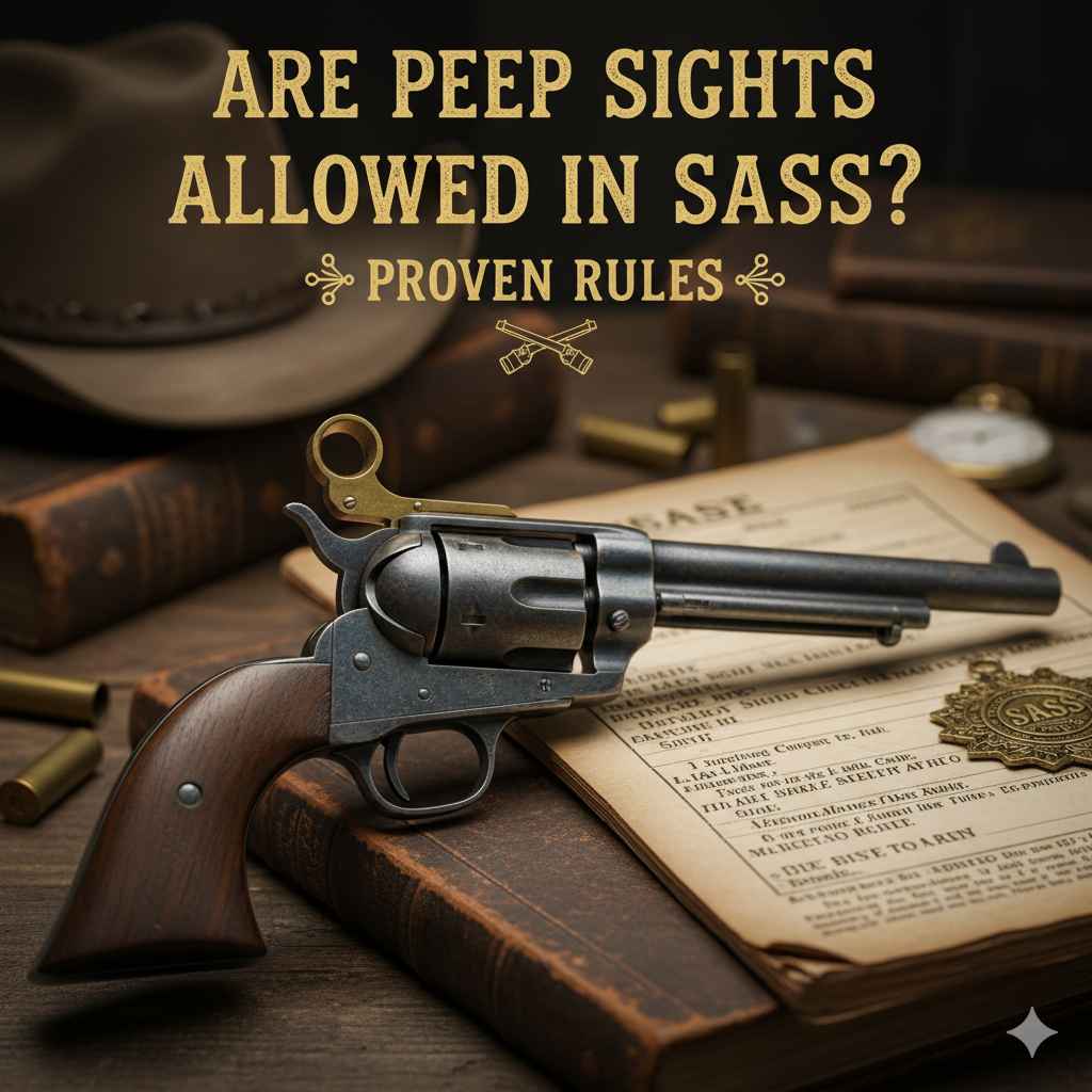 Are Peep Sights Allowed In SASS