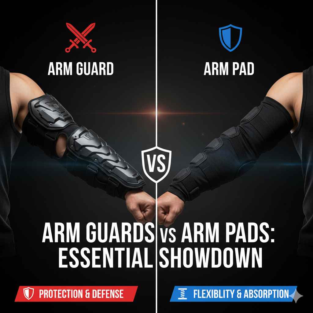 Arm Guards vs Arm pads