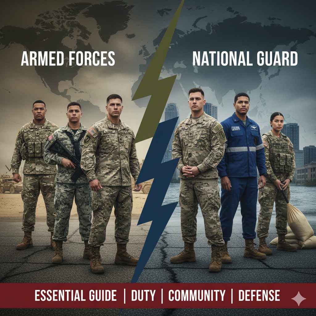 Armed Forces vs National Guard