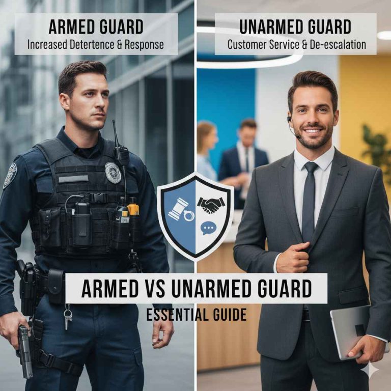 Armed Vs Unarmed Guard