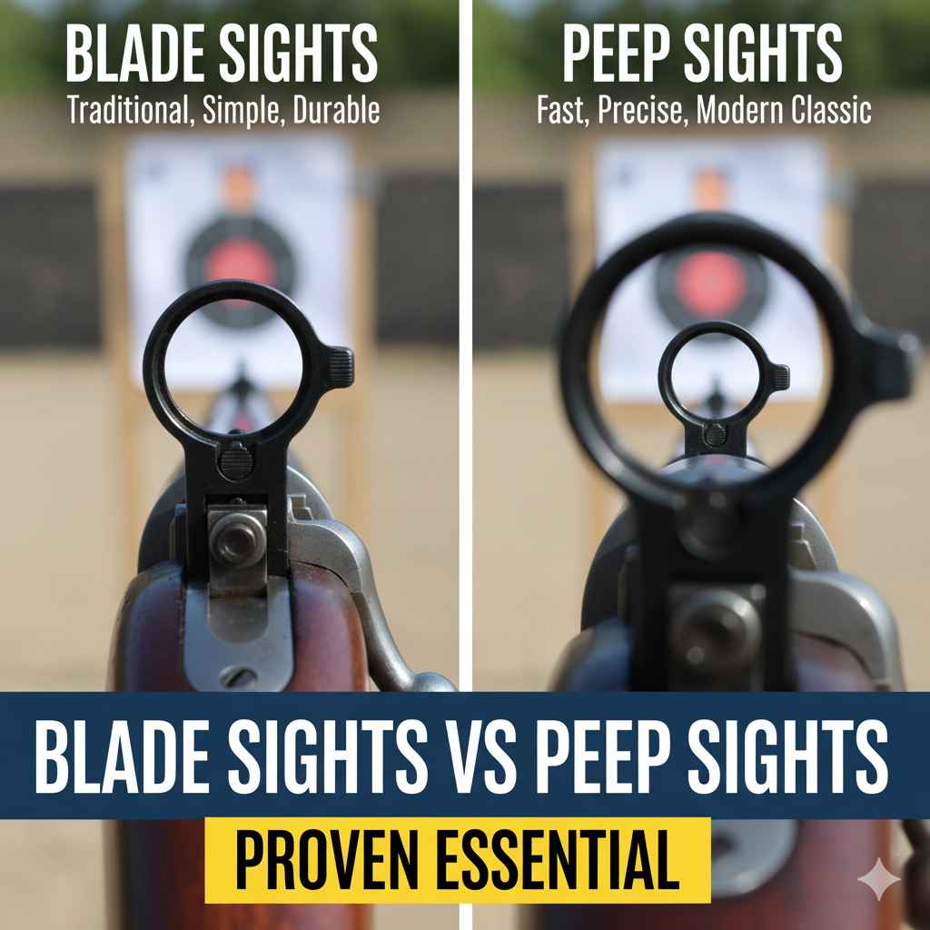 Blade Sights Vs Peep Sights