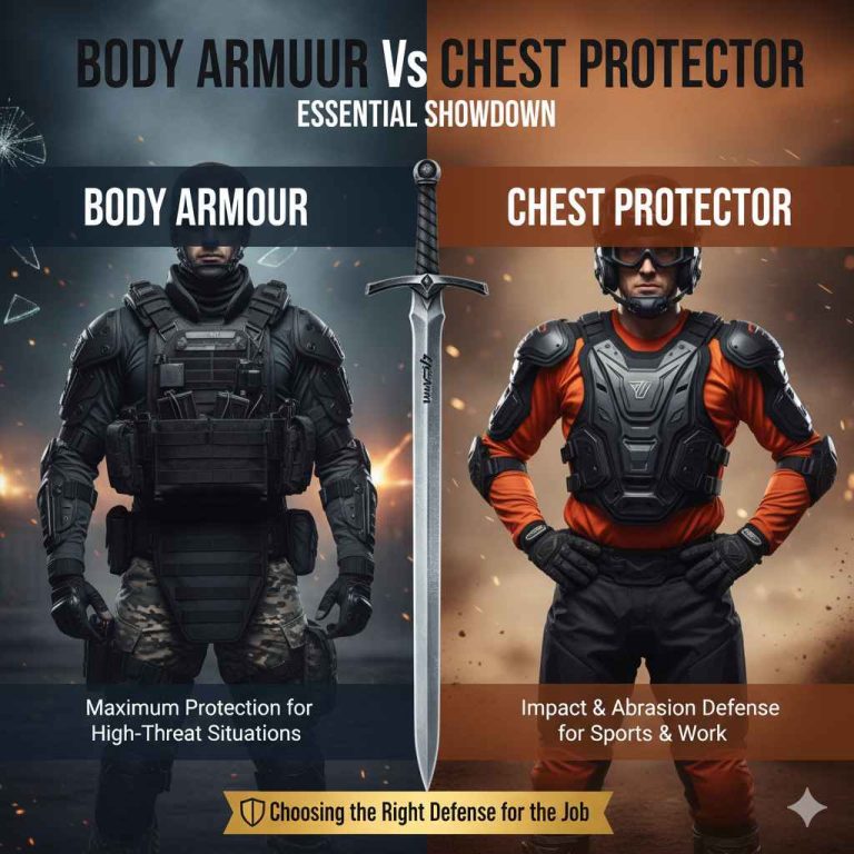 Body Armour Vs Chest Protector