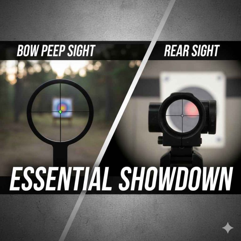 Bow Peep Sight Vs Rear Sight