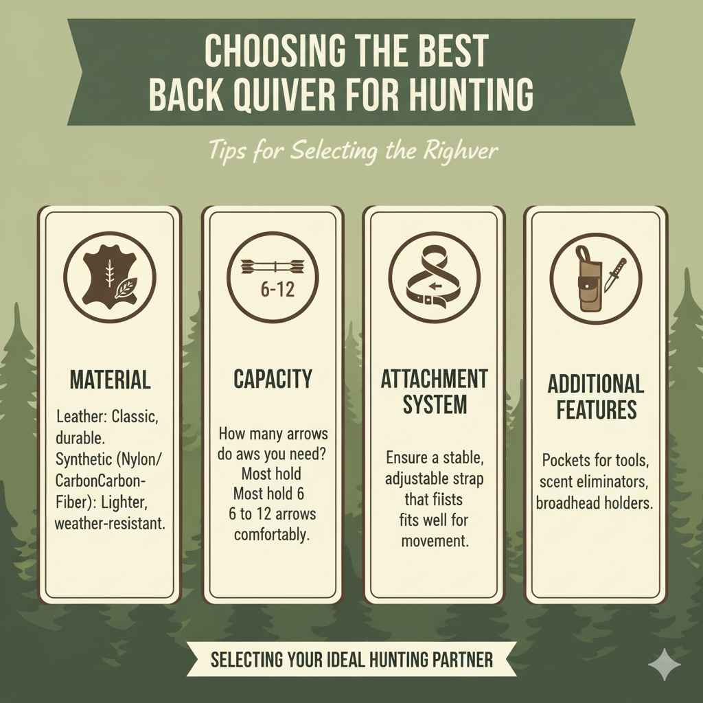 Choosing the Best Back Quiver for Hunting