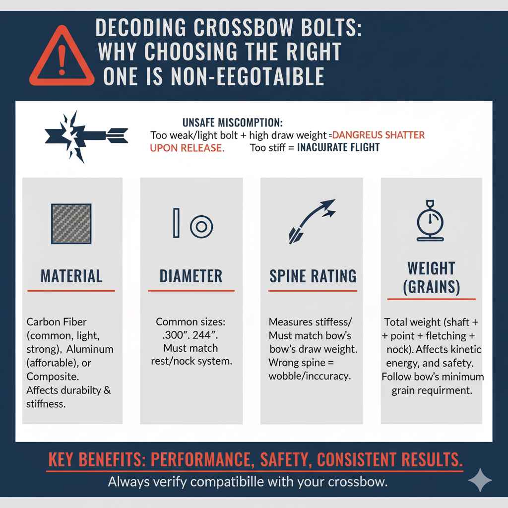 Decoding Crossbow Bolts Why Choosing the Right One is Non-Negotiable