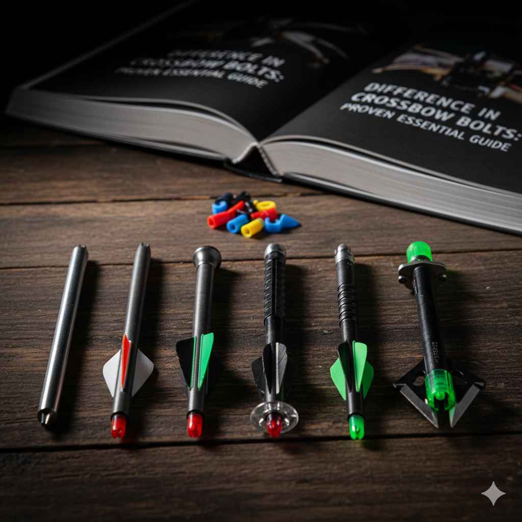 Difference In Crossbow Bolts