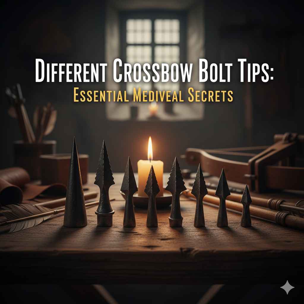 Different Crossbow Bolt Tips Essential Medieval Secrets