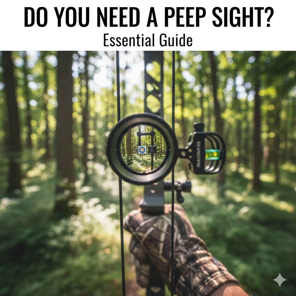 Do You Need A Peep Sight On Your Bow