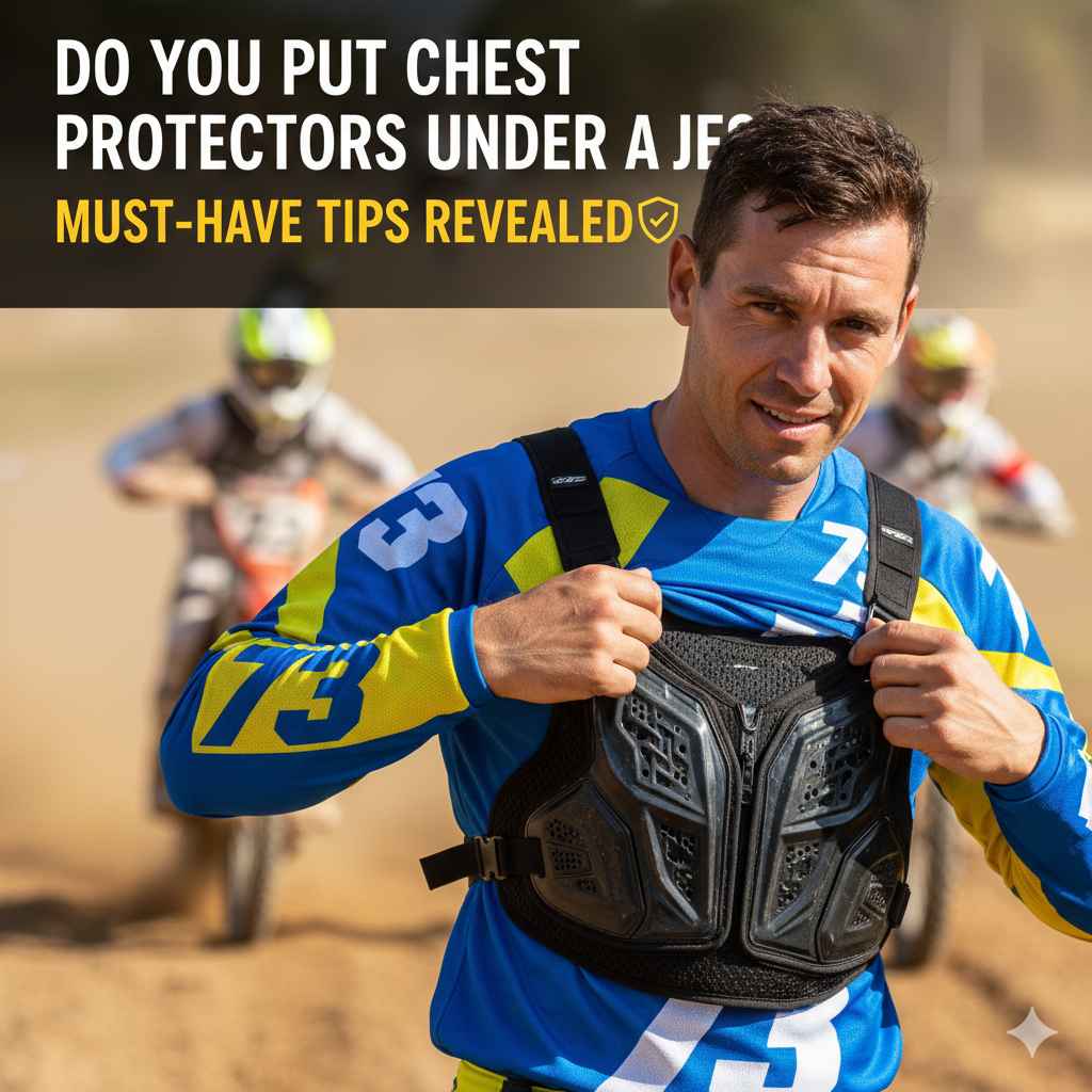 Do You Put Chest Protectors Under a Jersey