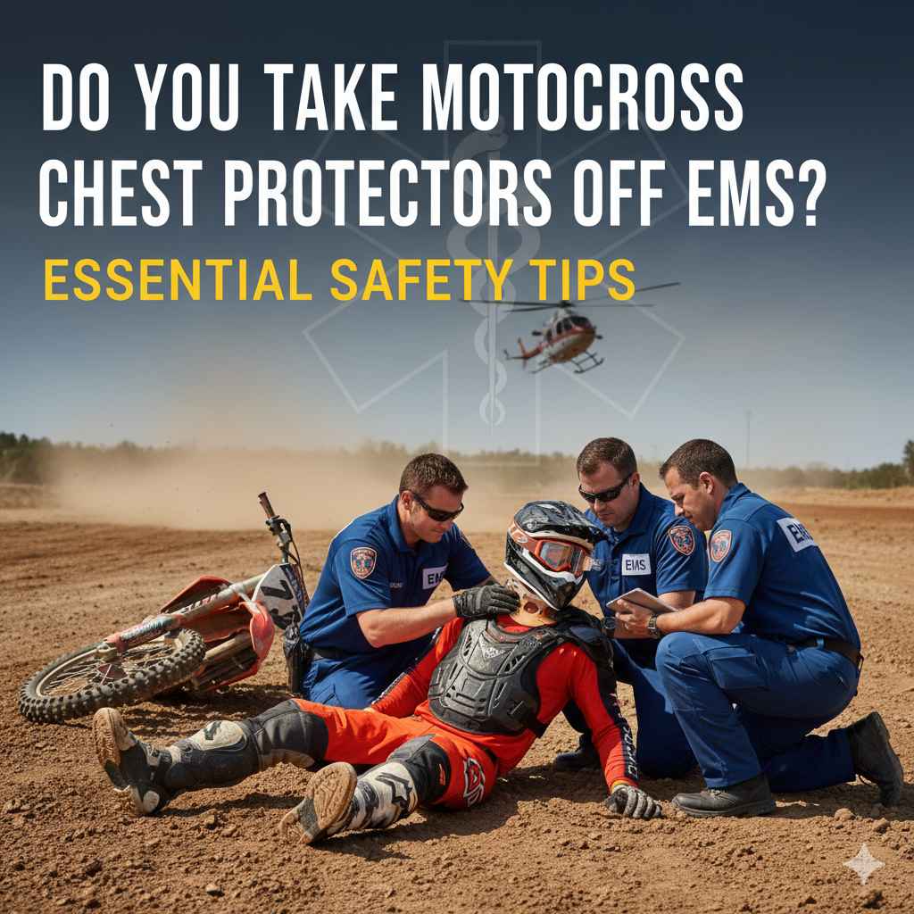Do You Take Motocross Chest Protectors Off EMS