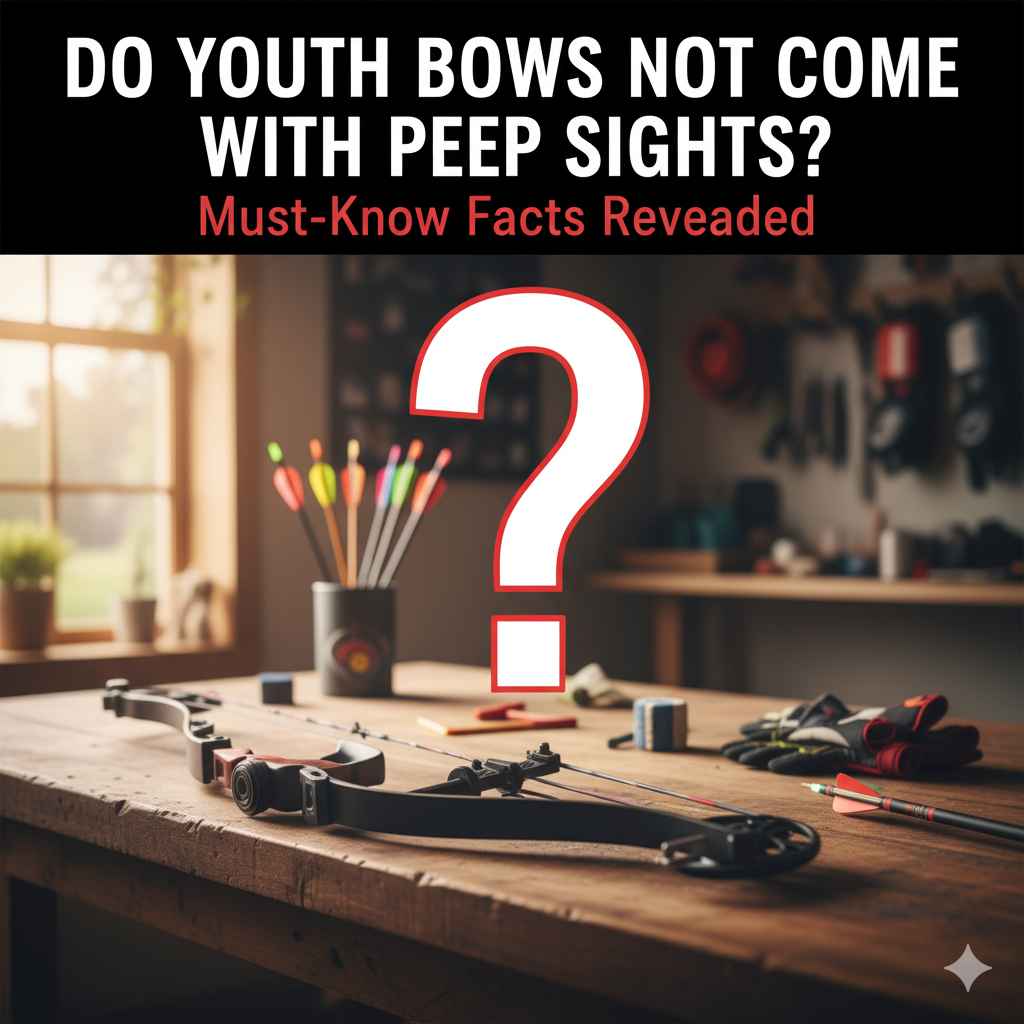 Do Youth Bows Not Come with Peep Sight