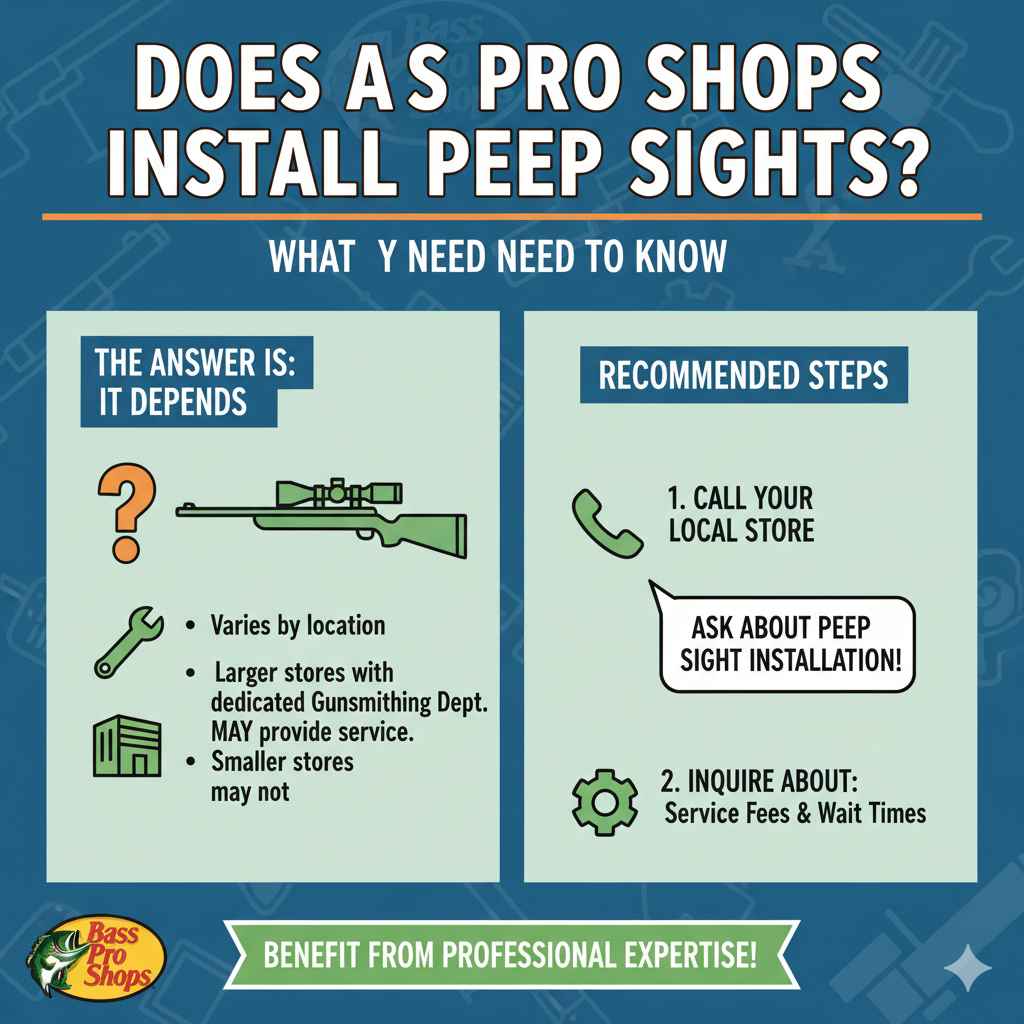 Does Bass Pro Install Peep Sights What You Need to Know